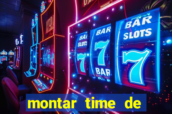 montar time de futebol site