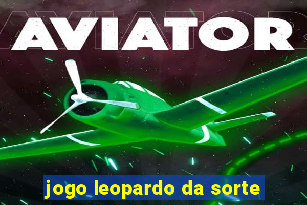 jogo leopardo da sorte