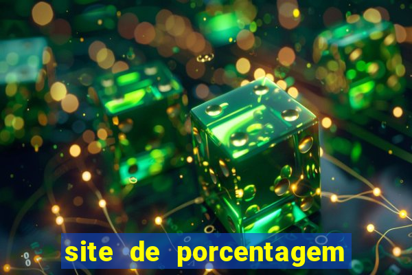 site de porcentagem slots pg