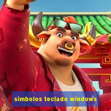 simbolos teclado windows