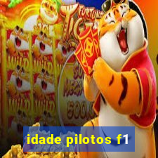 idade pilotos f1