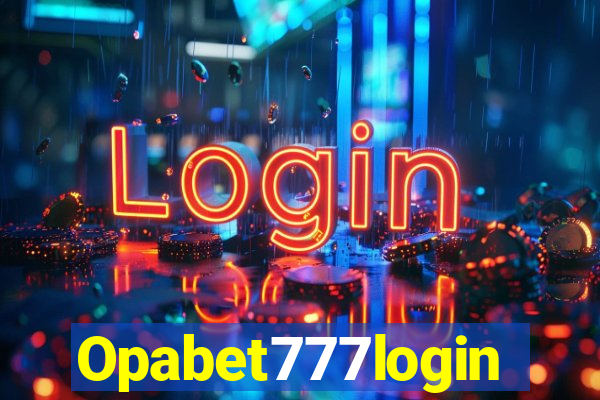 Opabet777login