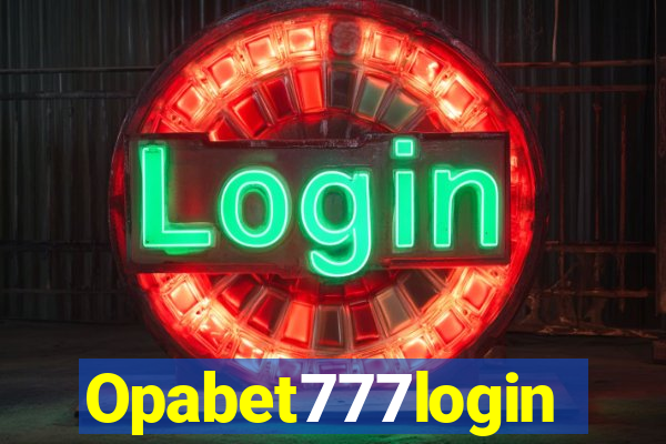 Opabet777login