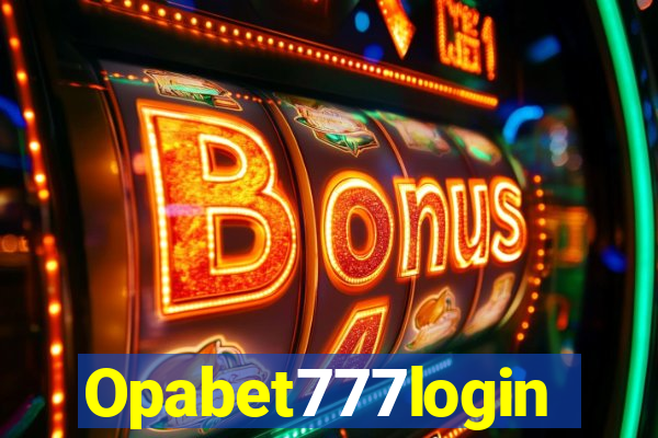 Opabet777login