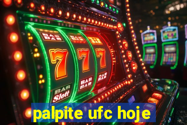 palpite ufc hoje