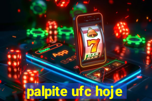 palpite ufc hoje