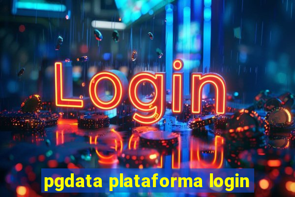 pgdata plataforma login