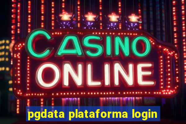 pgdata plataforma login