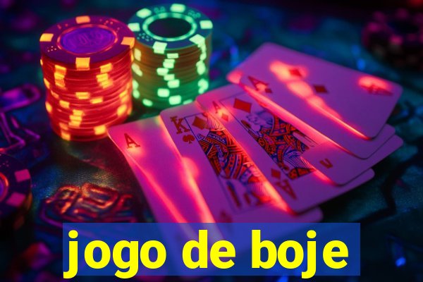 jogo de boje