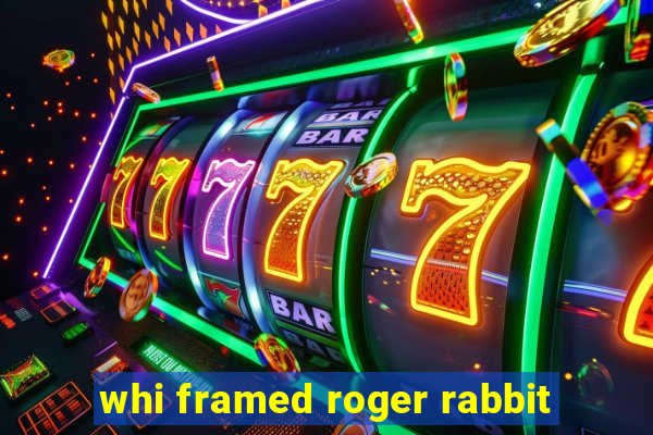 whi framed roger rabbit