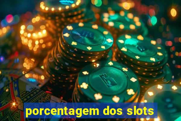 porcentagem dos slots