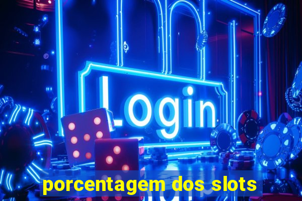 porcentagem dos slots