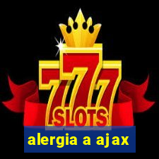 alergia a ajax