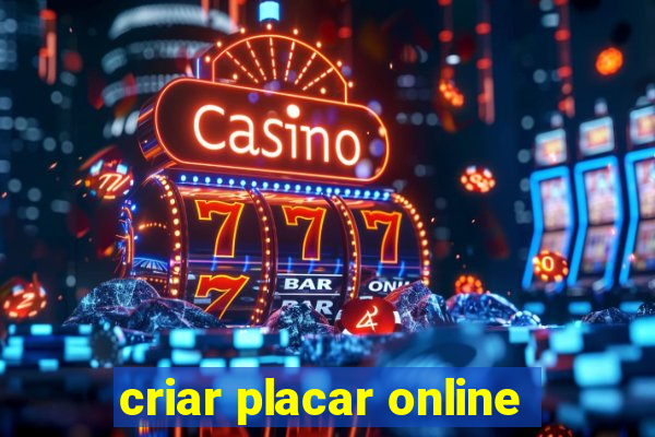 criar placar online