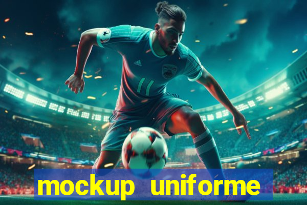 mockup uniforme futebol psd free