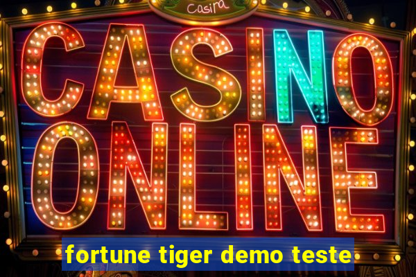 fortune tiger demo teste