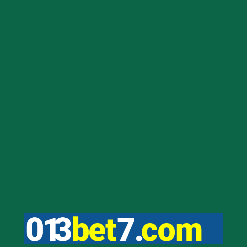 013bet7.com