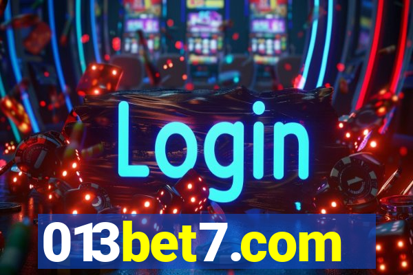 013bet7.com