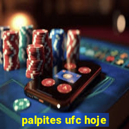 palpites ufc hoje