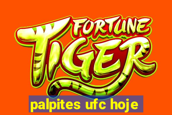 palpites ufc hoje