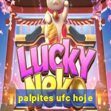 palpites ufc hoje