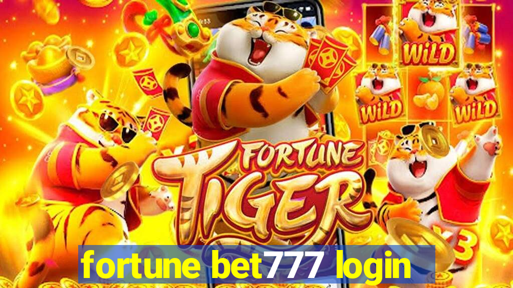 fortune bet777 login