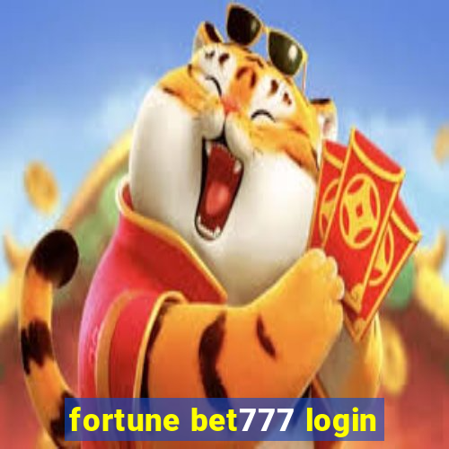 fortune bet777 login