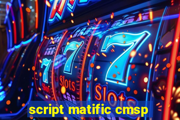 script matific cmsp