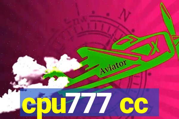 cpu777 cc