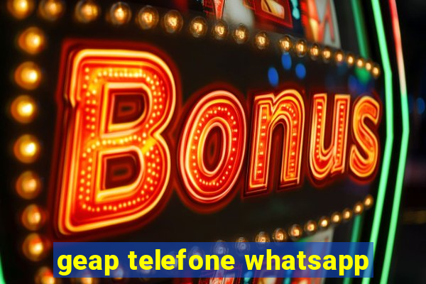 geap telefone whatsapp