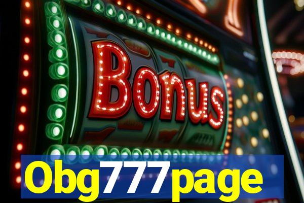 Obg777page