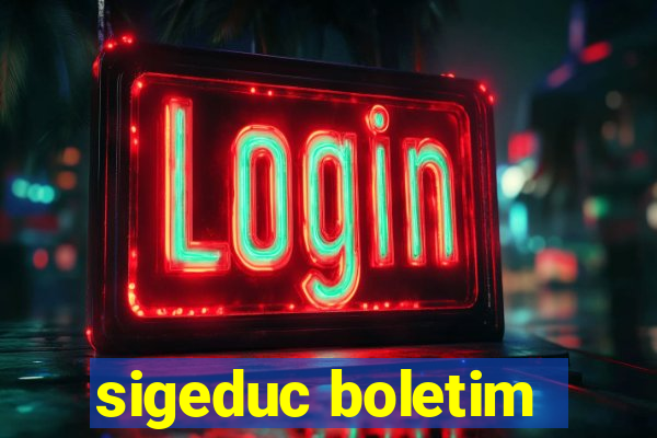 sigeduc boletim