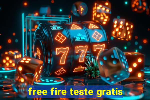 free fire teste gratis