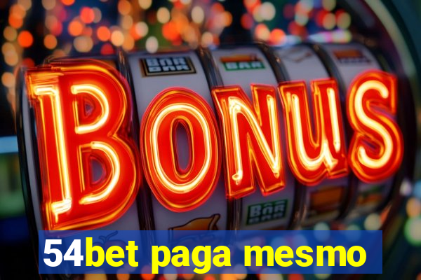 54bet paga mesmo