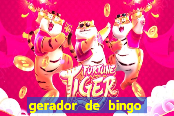 gerador de bingo de palavras