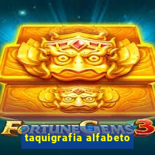 taquigrafia alfabeto