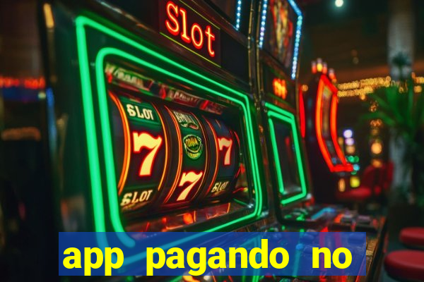 app pagando no cadastro via pix