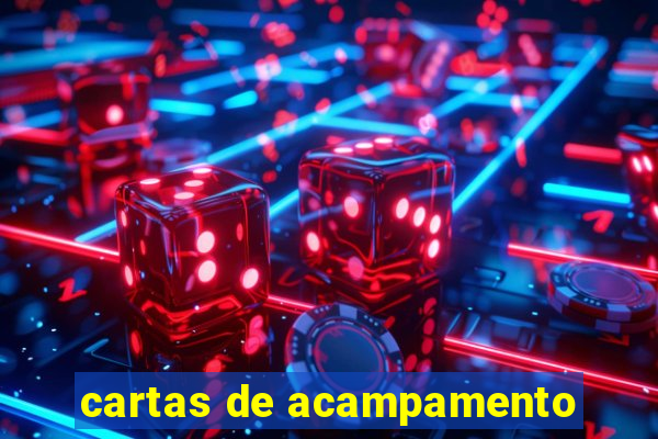 cartas de acampamento