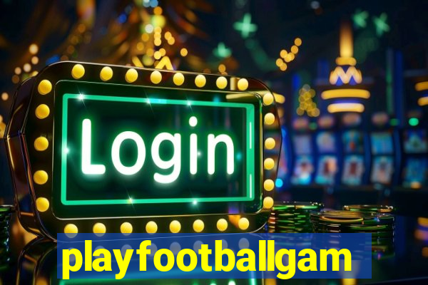 playfootballgames