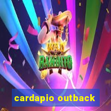 cardapio outback