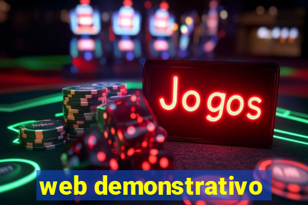 web demonstrativo