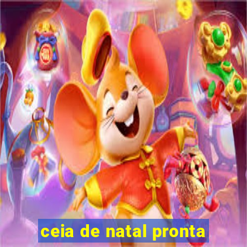 ceia de natal pronta