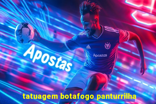 tatuagem botafogo panturrilha