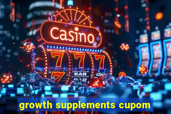 growth supplements cupom