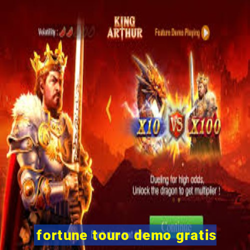 fortune touro demo gratis