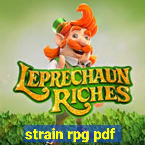 strain rpg pdf