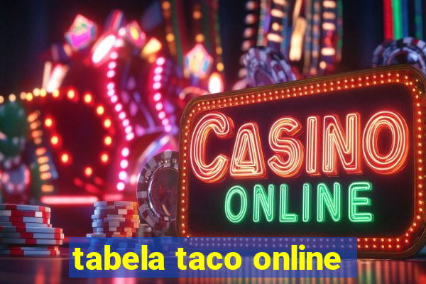 tabela taco online