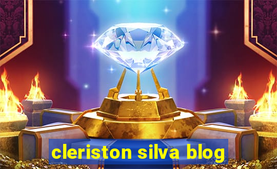 cleriston silva blog