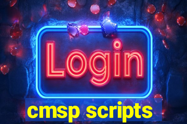 cmsp scripts