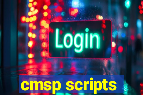 cmsp scripts